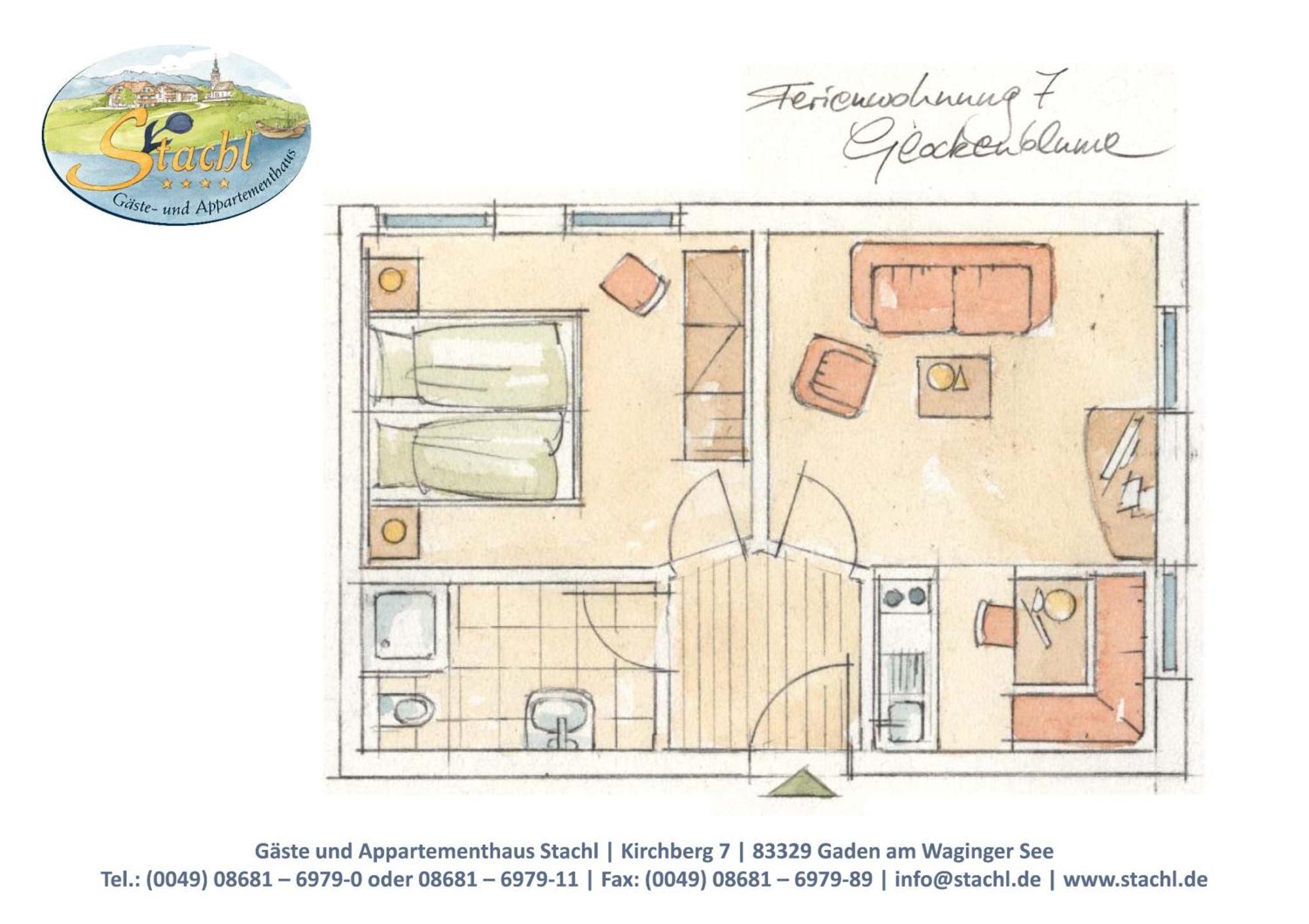 Gaeste- Und Appartementhaus Stachl Waging am See Exterior foto